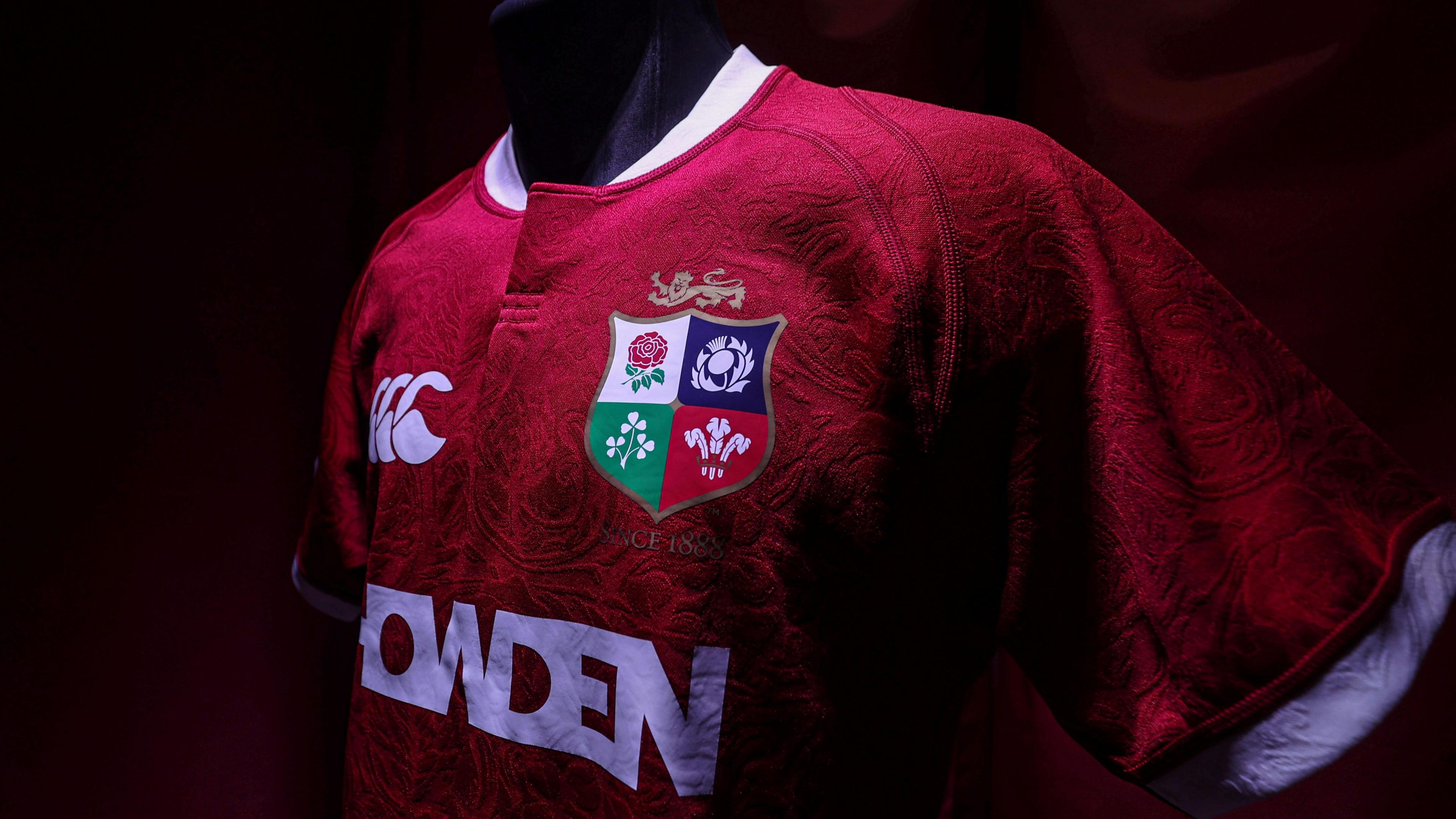 British and Irish Lions shirt for Australia 2025 tour revealed BBC Sport