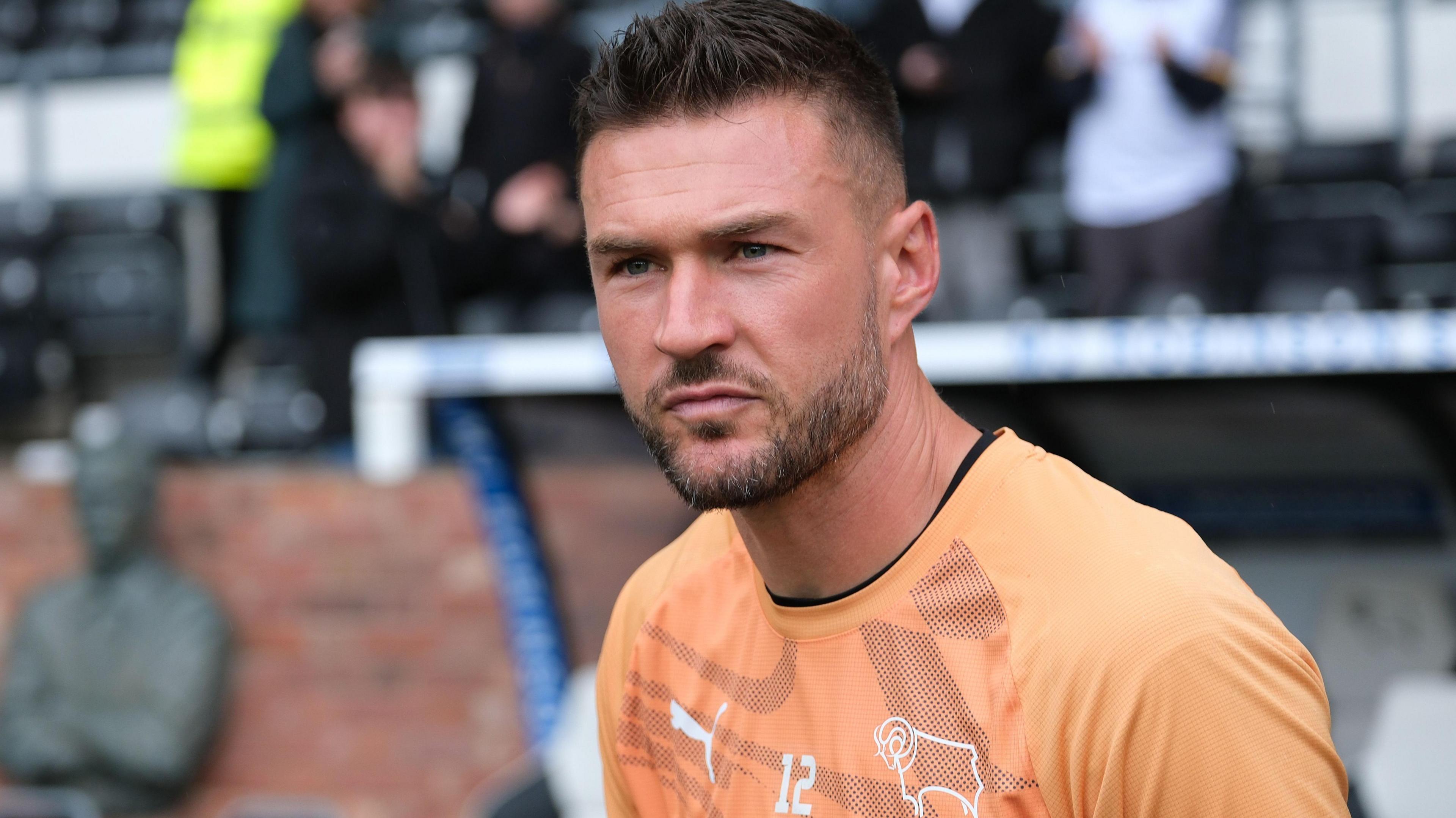 Derby County goalkeeper Richard O'Donnell