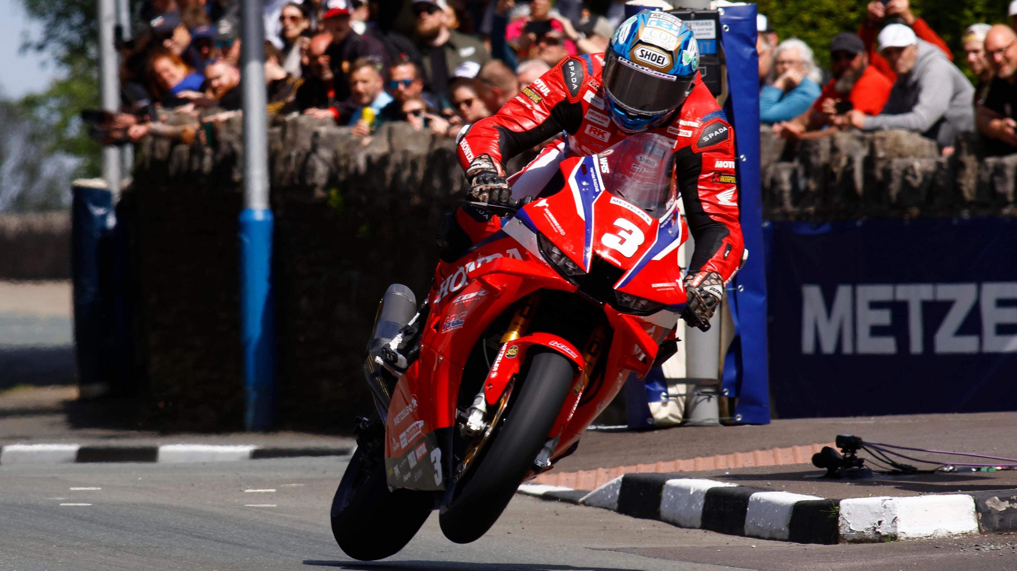 Dean Harrison at the Isle of Man TT