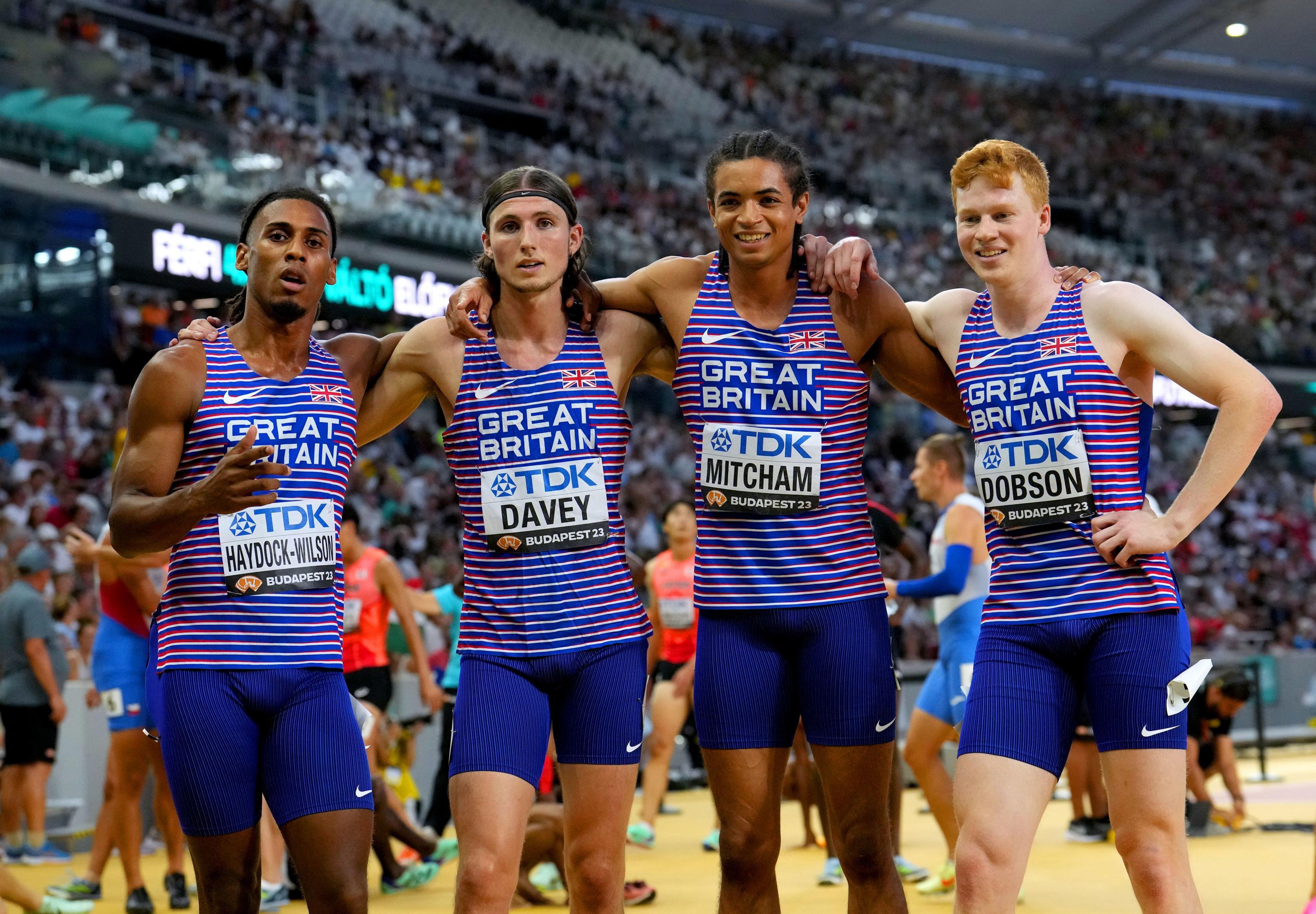 Alex Haydock-Wilson, Lewis Davey, Rio Mitcham and Charlie Dobson