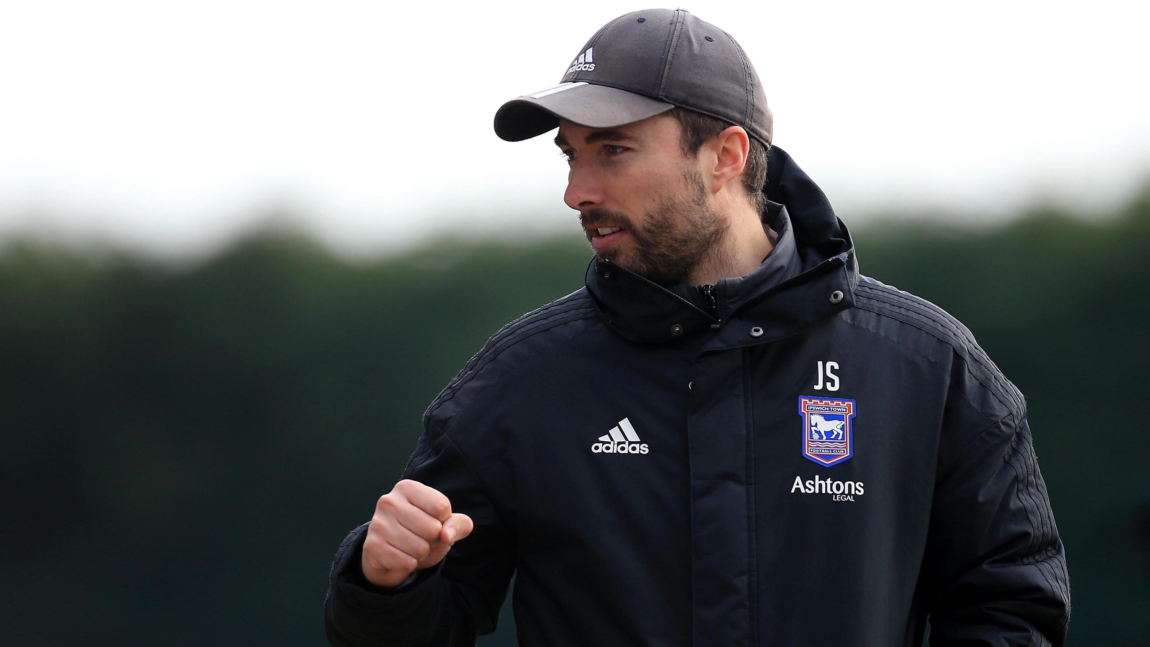 Ipswich Town Women manager Joe Sheehan