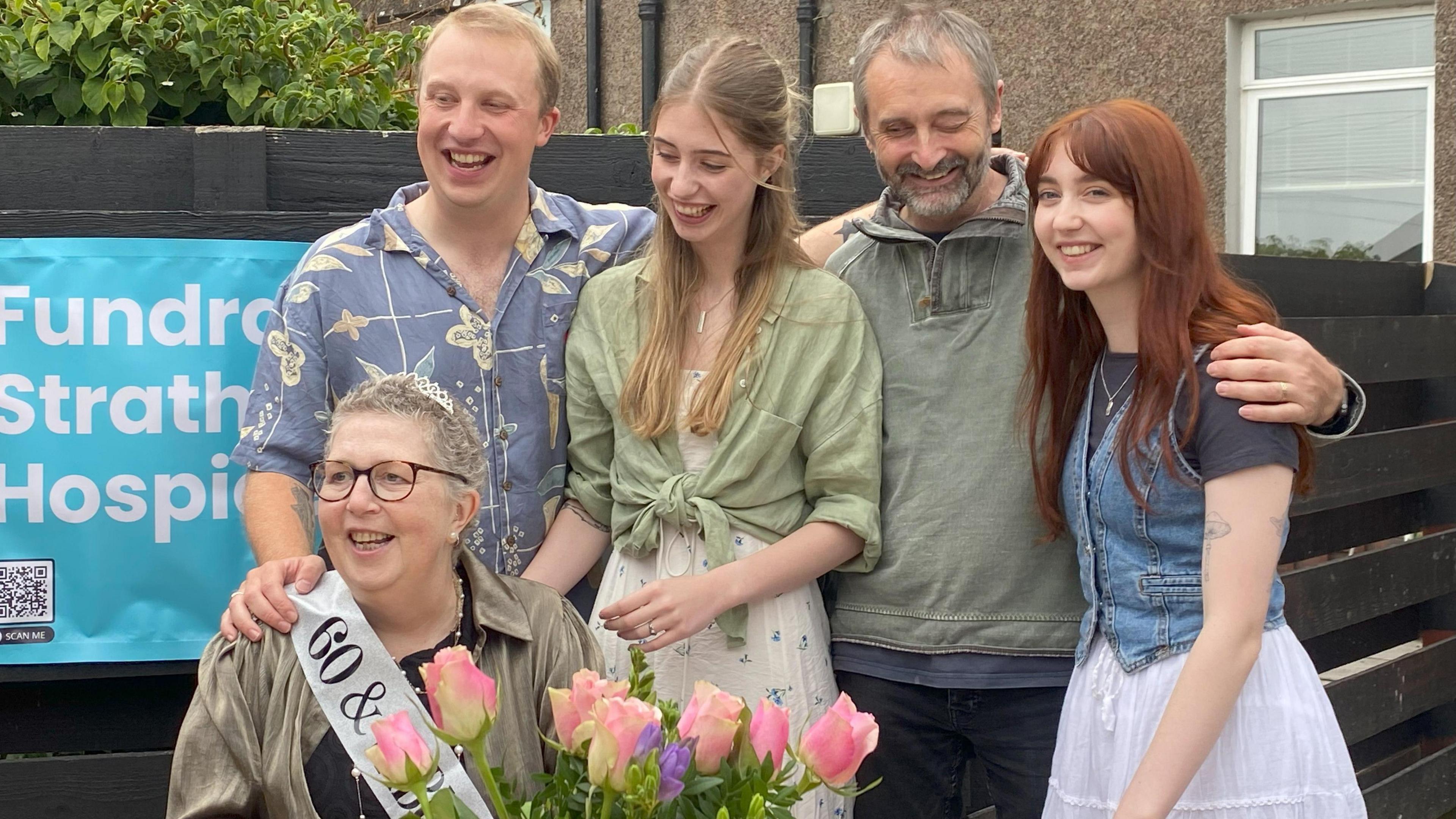 Co-là-breith Ceit ann an 2024 is i 60 bliadhna a dh'aois, a' togail airgid airson na h-ospais far an do chosg i an t-seachdain mu dheireadh aice