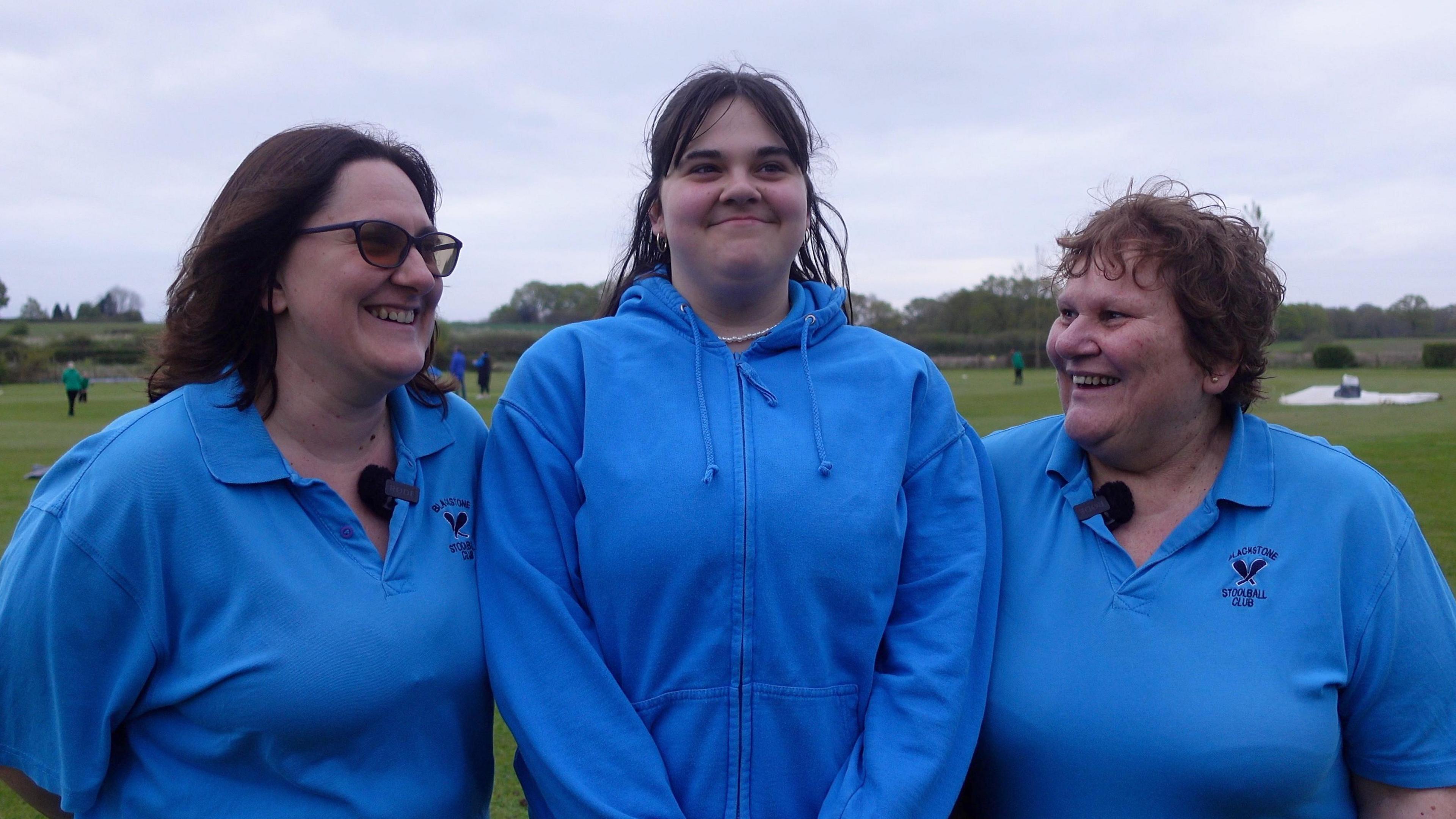 Natalie McDonald, Gracie Asdett and Suzanne McDonald