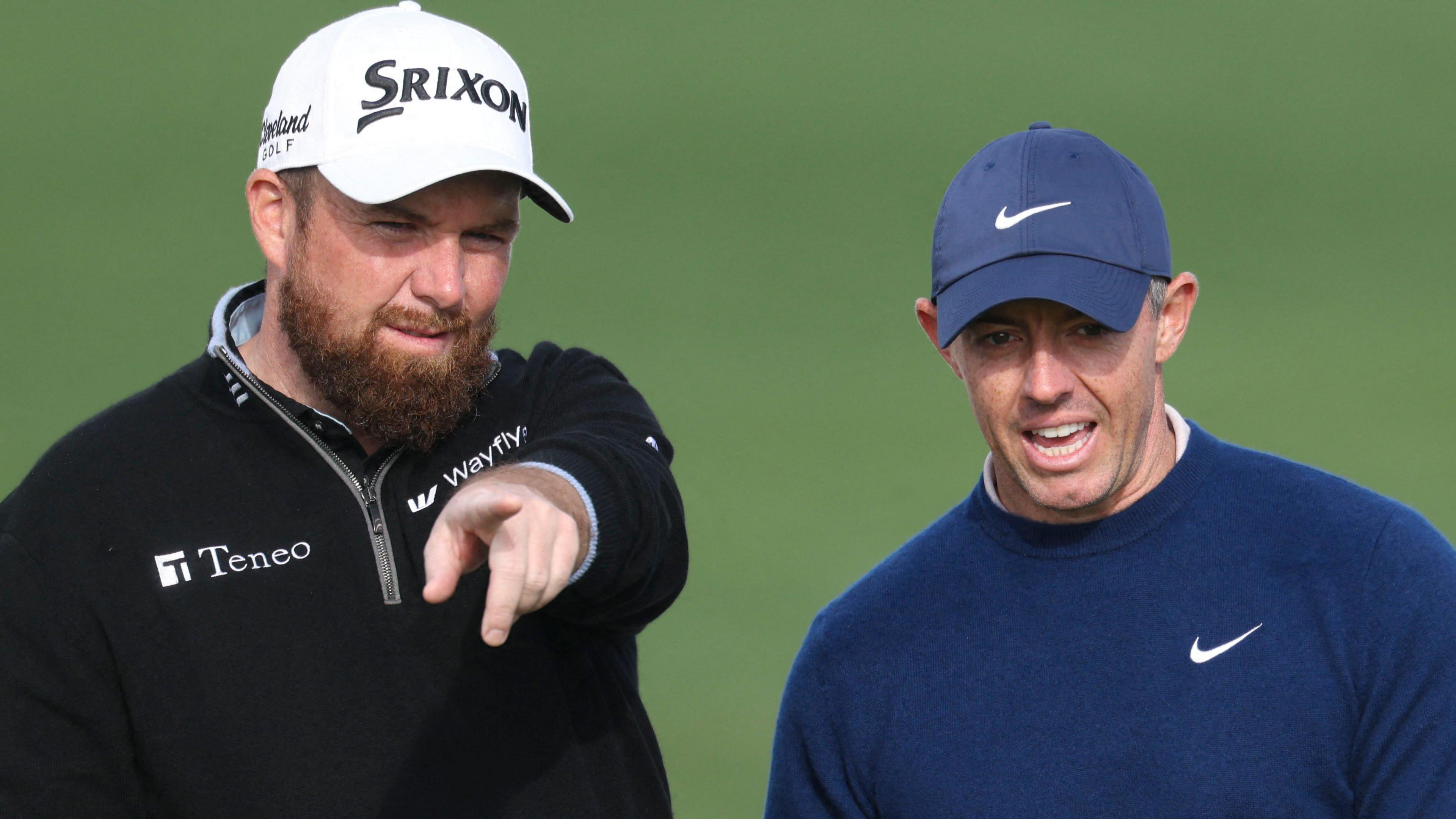 Shane Lowry and Rory McIlroy