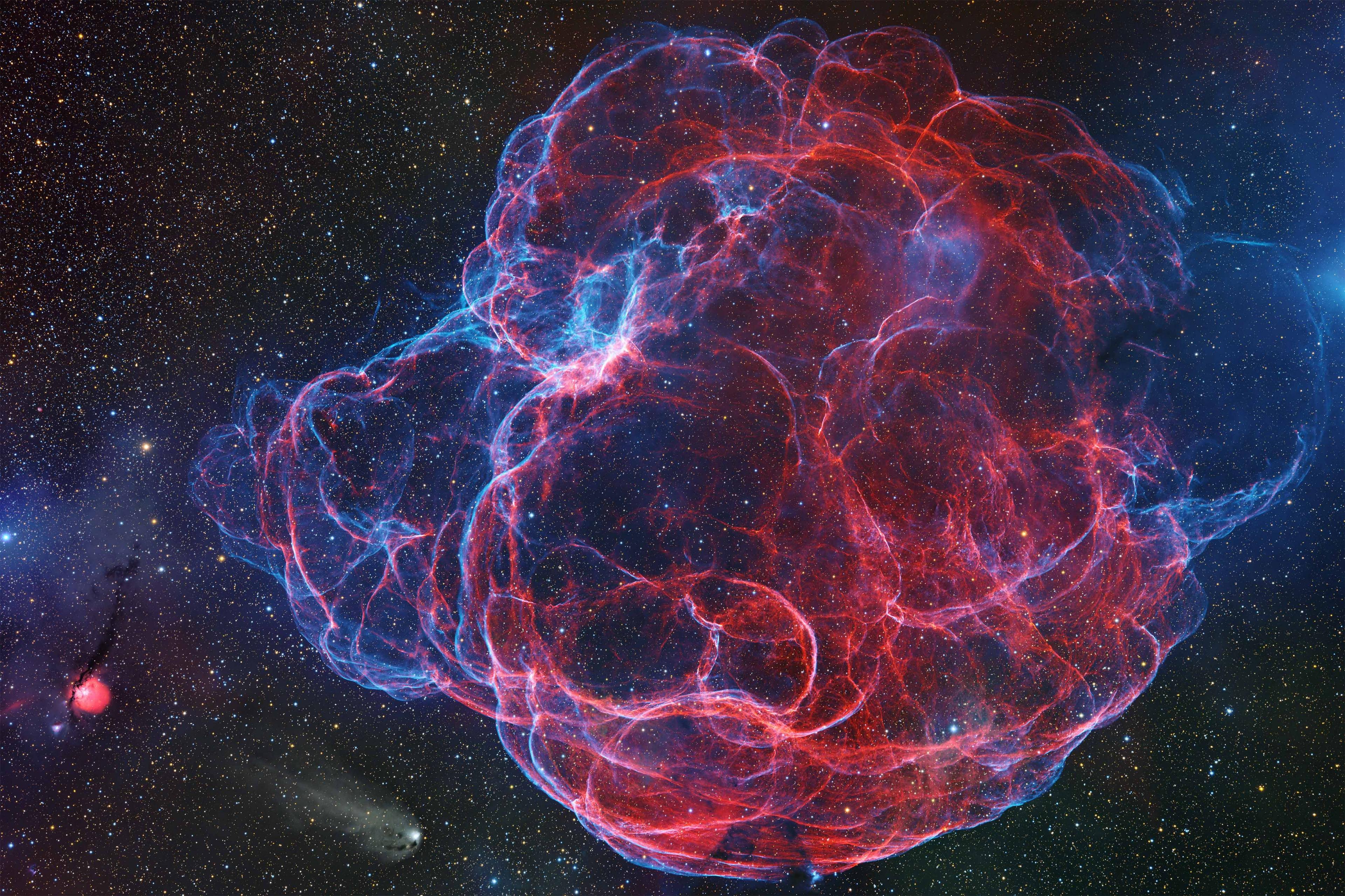 The Spaghetti Nebula.
