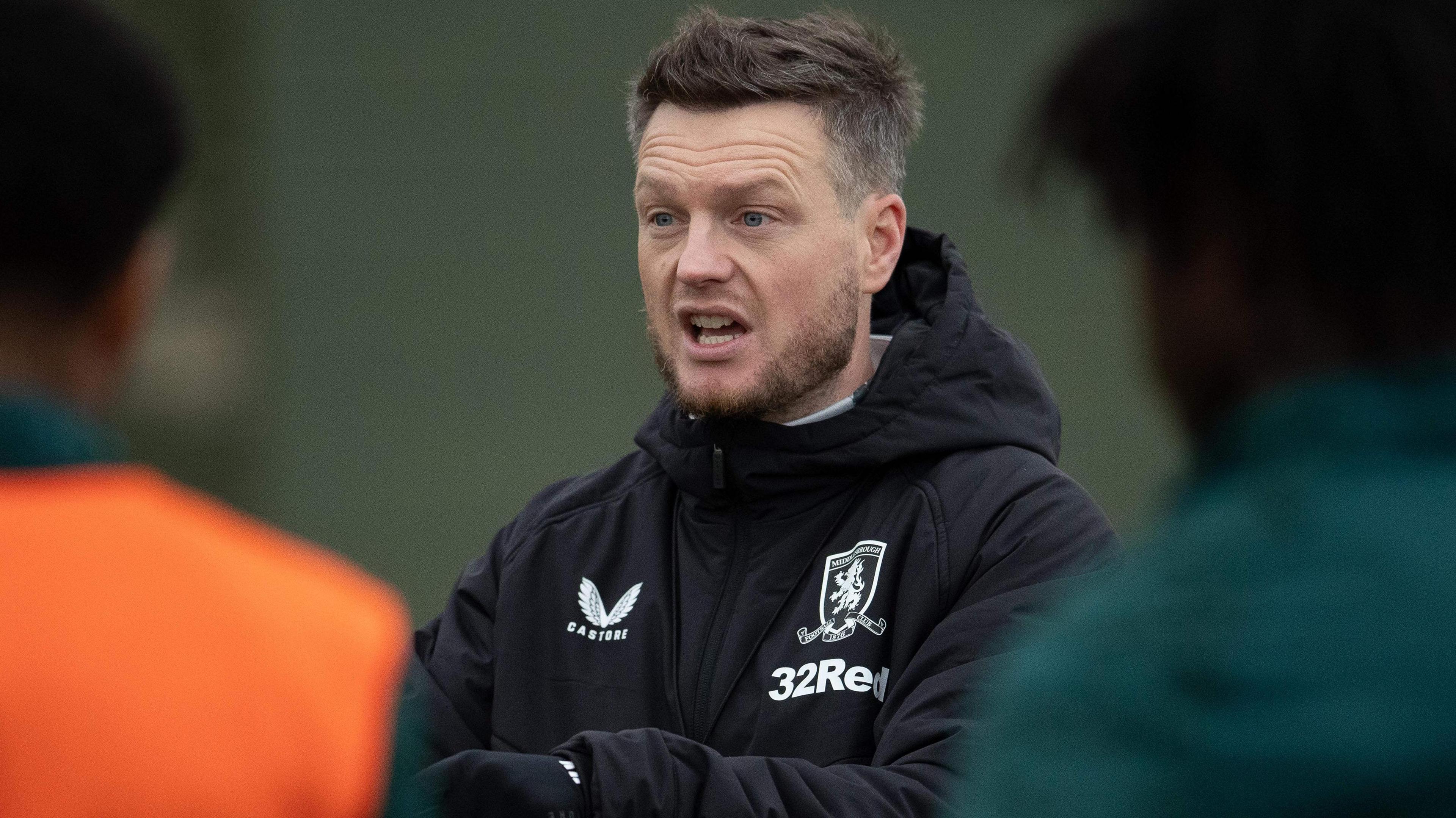 Kim Hellberg pictured in training this week