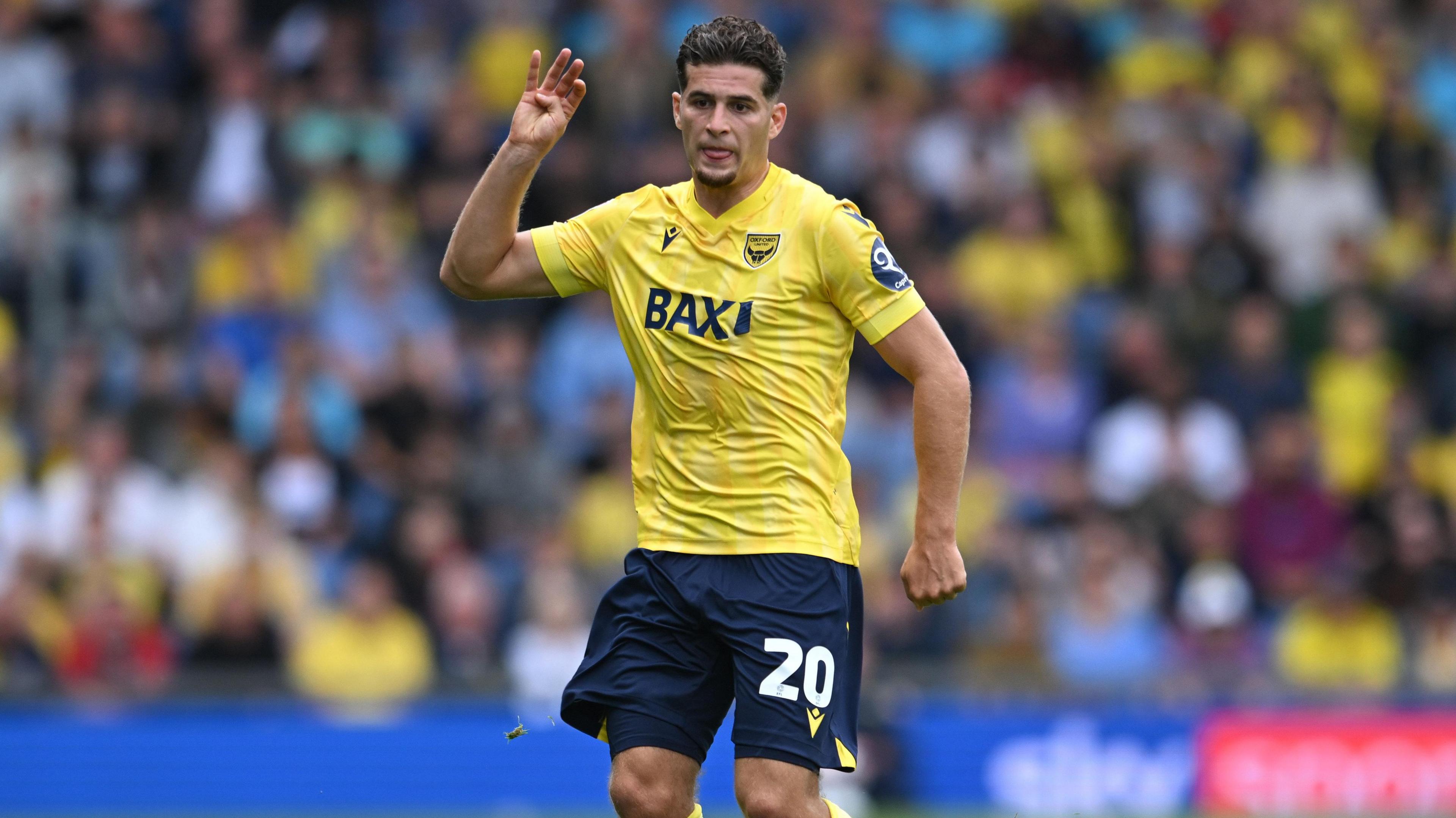 Ruben Rodrigues in action for Oxford