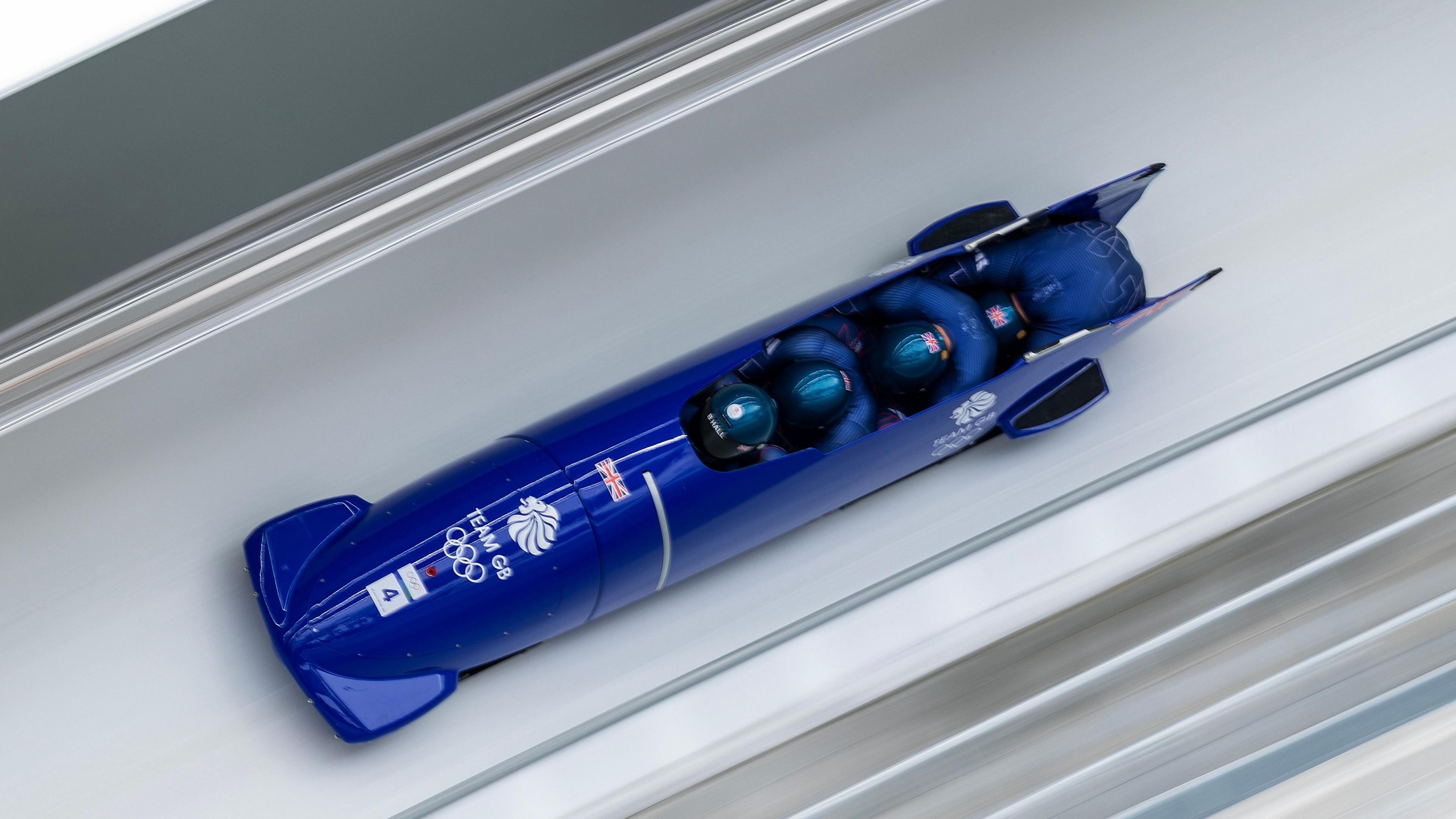 Team GB in four-man bobsleigh at Milan-Cortina Olympics 