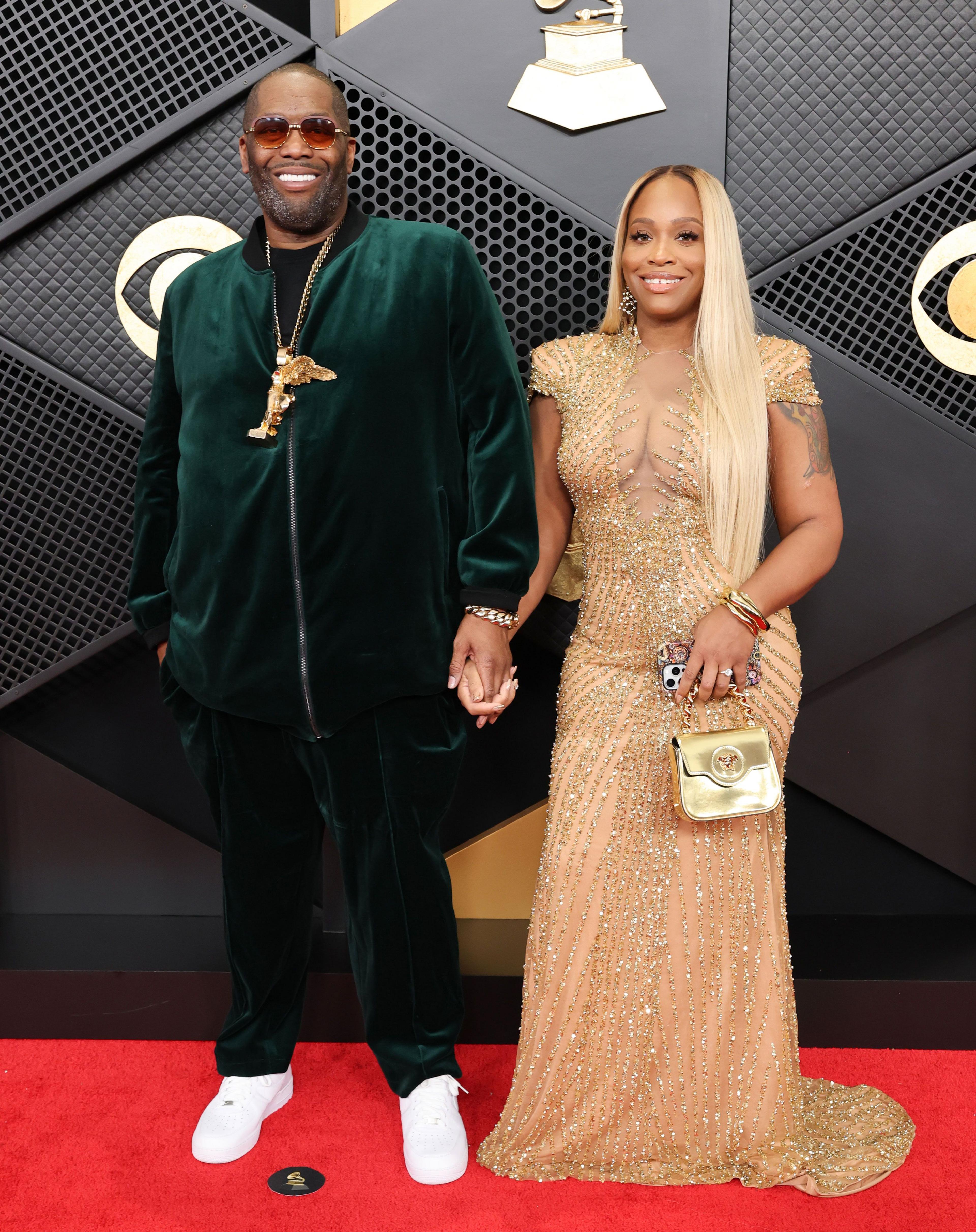Killer Mike and Shana Render attend the 68th GRAMMY Awards 