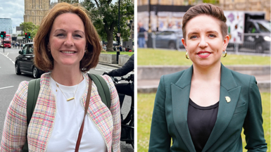 New MPs Lola McEvoy and Carla Denyer
