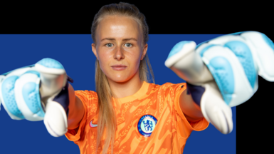 Chelsea and England goalkeeper Hannah Hampton