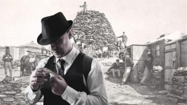 Gangster o flaen hen lun o gopa'r wyddfa