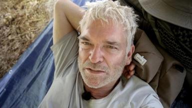 Phillip Schofield pictured on Channel 5's Cast Away