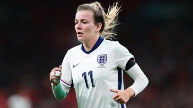 Lauren Hemp against Germany in October