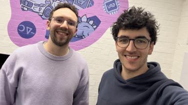 Will a Dewi, sylfaenwyr BlueDot Impact