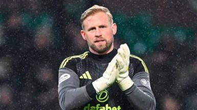 Celtic goalkeeper Kasper Schmeichel 