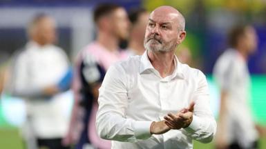Scotland head coach Steve Clarke