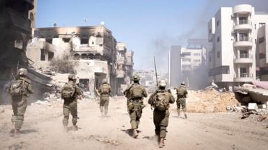 Israeli troops in Gaza Strip, 30 Mar 24