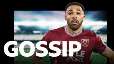 BBC Sport Gossip graphic featuring West Ham's Callum Wilson