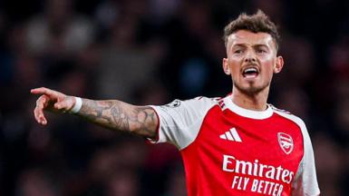 Arsenal's Ben White points