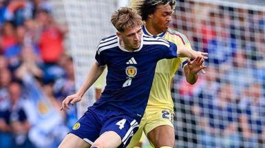 Tyler Fletcher made his Scotland debut in Saturday's friendly win over Curacao