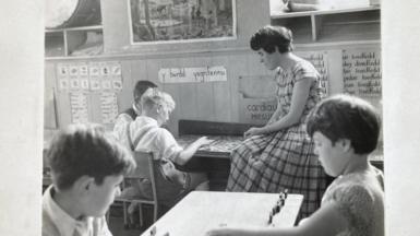 Ysgol Gymraeg Rhymni yn y 1950au