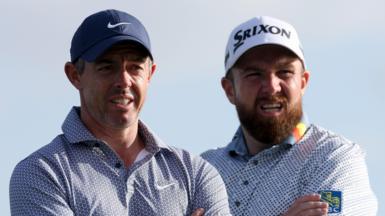 Rory McIlroy and Shane Lowry