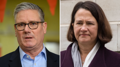 Keir Starmer and Catherine West 