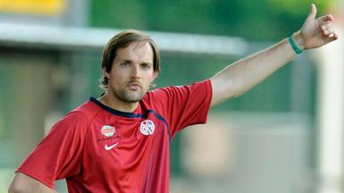 Thomas Tuchel directs his team while in charge of Mainz