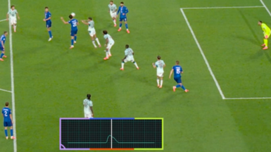 Image of Croatia's disallowed goal against Portugal