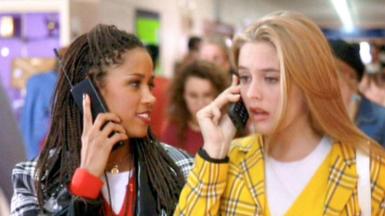 Stacey Dash (as Dionne Davenport), and Alicia Silverstone (as Cher Horowitz)