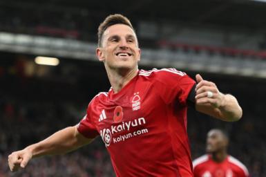 Chris Wood has 23 Premier league goals for Forest since joining, initially in loan, in 2022-23. That is more than Stan Collymore's 22 goals and one short of Bryan Roy's long-standing record of 24.