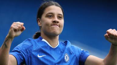 Chelsea striker Sam Kerr