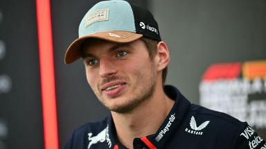 Max Verstappen wearing Red Bull uniform at the United States Grand Prix