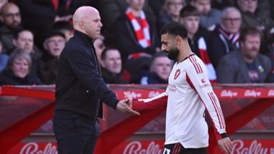 Arne Slot and Mohamed Salah