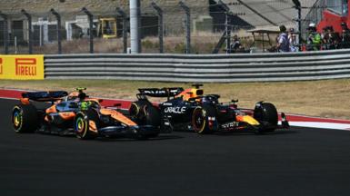 Lando Norris and Max Verstappen 