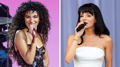 Olivia Dean and Lily Allen
