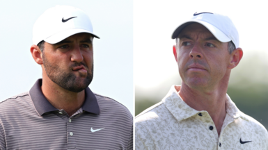 Scottie Scheffler and Rory McIlroy