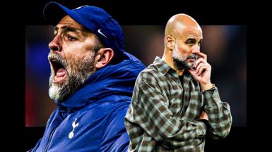 Igor Tudor and Pep Guardiola graphic