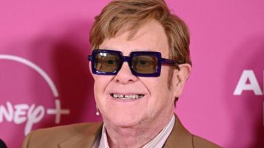 Elton John attends the "Elton John: Never Too Late" Headline Gala during the 68th BFI London Film Festival at The Royal Festival Hall on October 10, 2024 in London, England