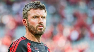 Manchester United head coach Michael Carrick