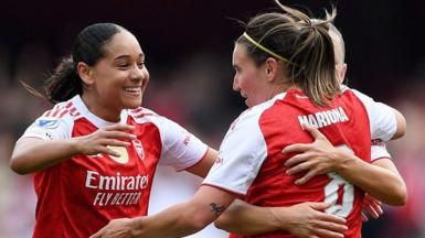 Arsenal celebrate