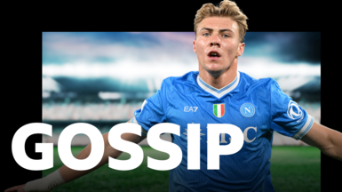 Napoli's on-loan Manchester United striker Rasmus Hojlund