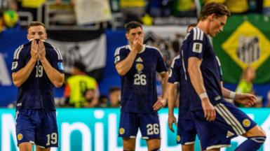 Scotland show World Cup disappointment