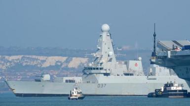 A type 45 destroyer