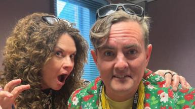 Rhys Trimble a Ffion Dafis