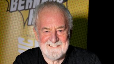 Bernard Hill attends Manchester Comic Con at Bowlers Exhibition Centre on July 30, 2022