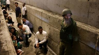 A shelter in central Israel 