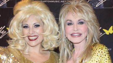 Kelly O'Brien and Dolly Parton 