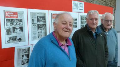  Derfel Roberts, Ieuan Wyn a Dilwyn Pritchard